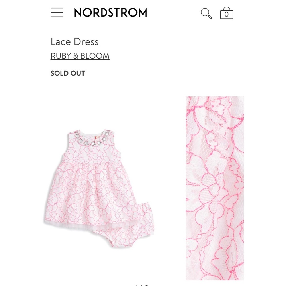 Ruby and Bloom Lace Dress - Picture 8 of 8